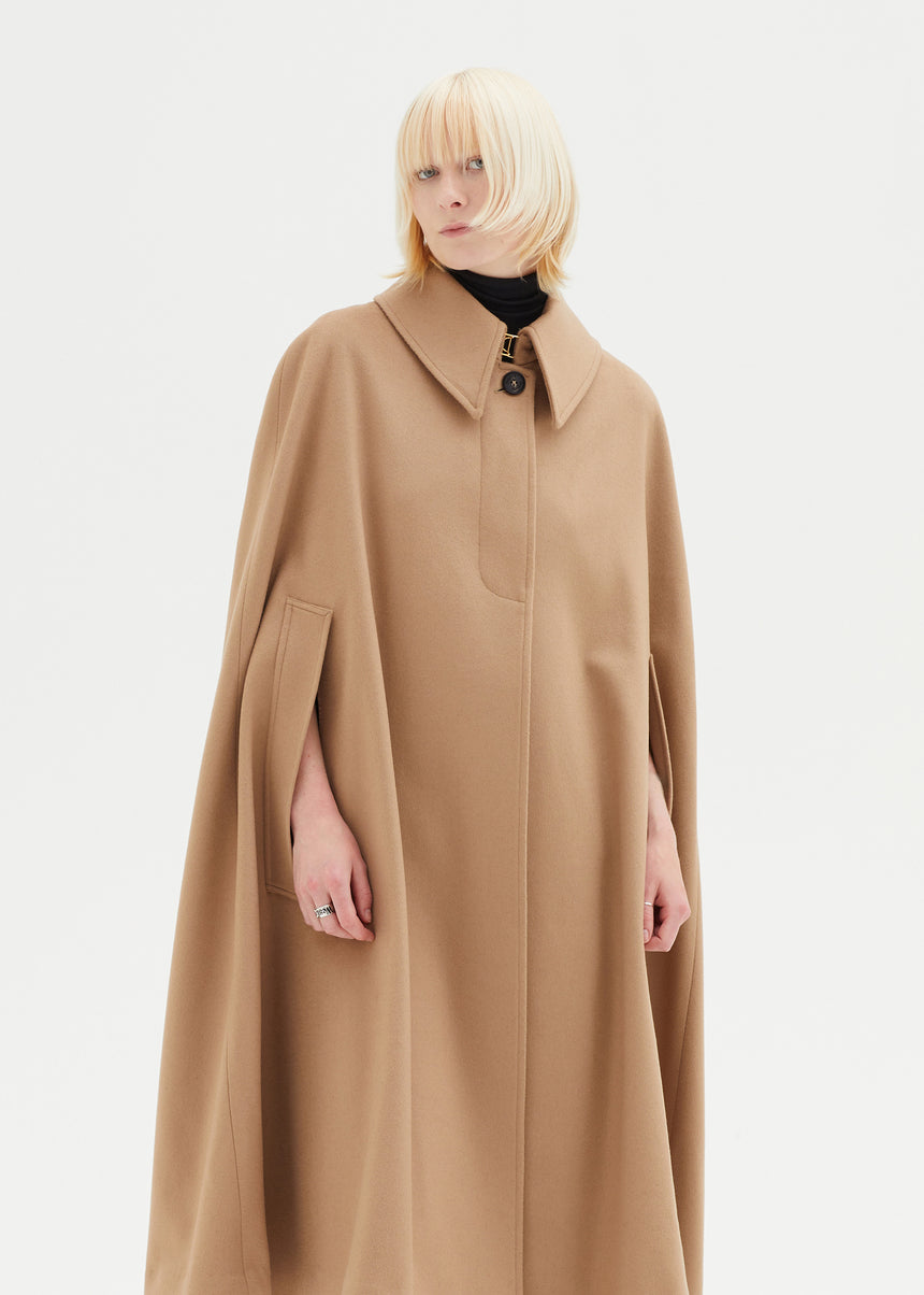 CASHMERE & WOOL CLOAK